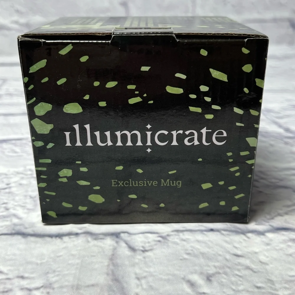 Illumicrate Cut & Carve Jade City Black and Green Mug - Picture 3 of 9